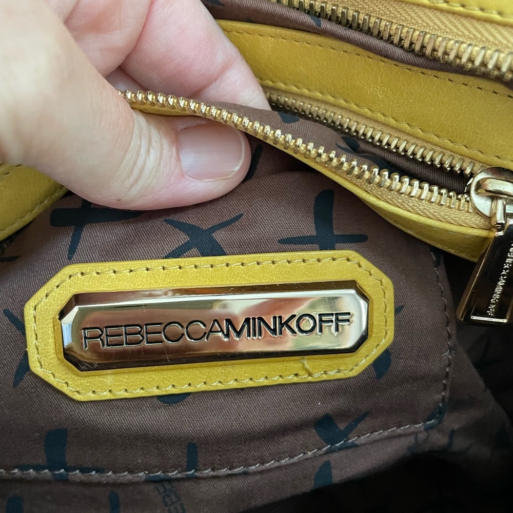 Rebecca Minkoff MAB Mustard color - Picture 6 of 8